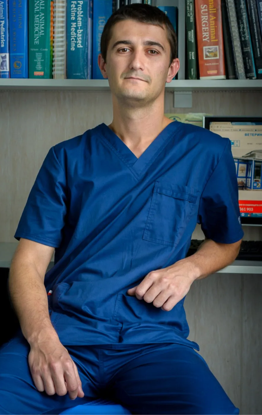 Dr. Veselin Milushev – Head of Exotic Animals, Blue Cross Veterinary Clinic